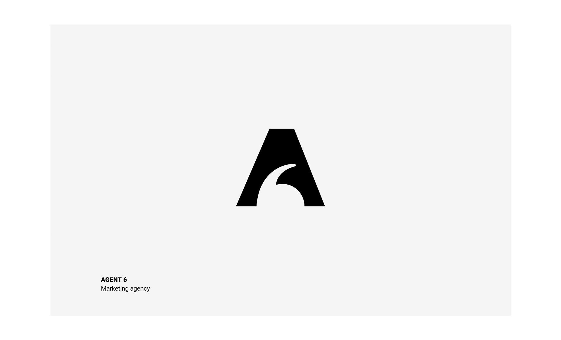 Logo for the marketing agency Agent 6